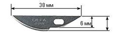  OLFA    AK-4, 6(8)380,45, 5  OL-KB4-R/5