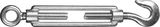 Талреп DIN 1480, крюк-кольцо, М5, 20 шт, оцинкованный, STAYER