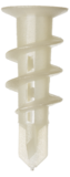 Дюбель ЗУБР "МАСТЕР" нейлоновый, тип "Дрива" со сверлом, для гипсокартона, 33 мм, 100 шт