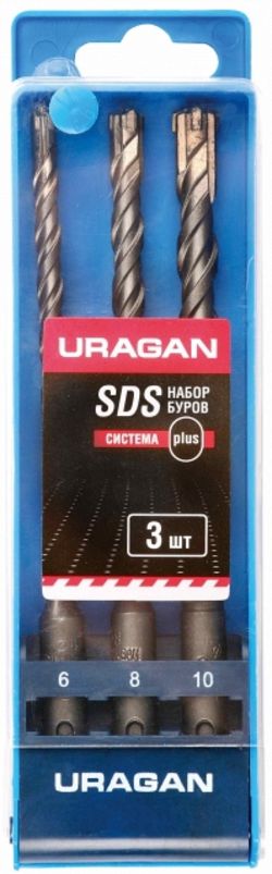  URAGAN   ,  &quot;SDS-Plus&quot;, 6160; 8160; 10160; 3  901-25554-H3