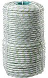 Фал плетёный капроновый СИБИН 16-прядный с капроновым сердечником, диаметр 8 мм, бухта 100 м, 1000 к