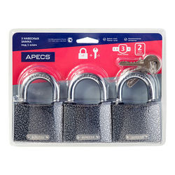   Apecs PD-01-63-Blister (3Locks+5Keys)  00017792