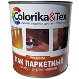 Лак паркетный  алкидно-уретановый 0,8 л глянцевый "Colorika&Tex", 6шт/уп