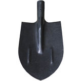 Лопата штыковая рельсовая сталь 1,5мм с ребрами жесткости, бронированный лак (5)