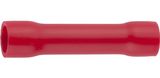 Гильза СВЕТОЗАР соединительная, изолированная, красная, сечение кабеля 0,5-1,5мм2, 19А, 10шт